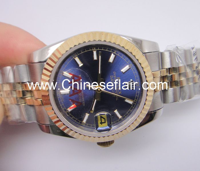 2-Tone Blue Face Rolex Datejust Best Mens Watch